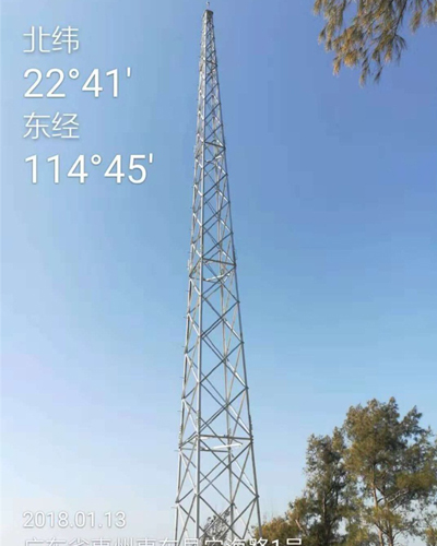 油库避雷针塔安装方法