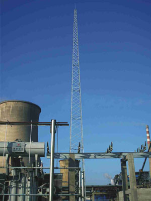 避雷针塔高度设计范围