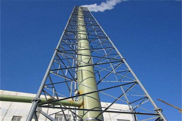 蚌埠脱硫烟囱塔安装方法